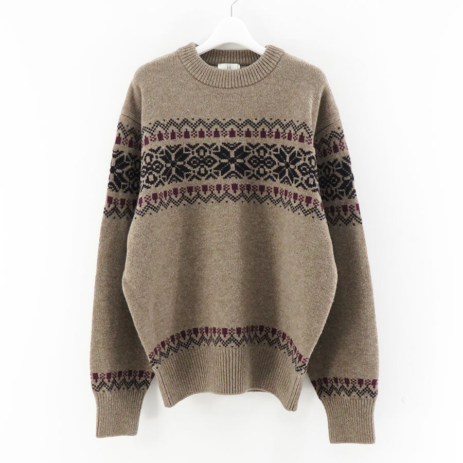 HERILL(ヘリル)/Blacksheep Snow RaggSweater | www.hartwellspremium.com