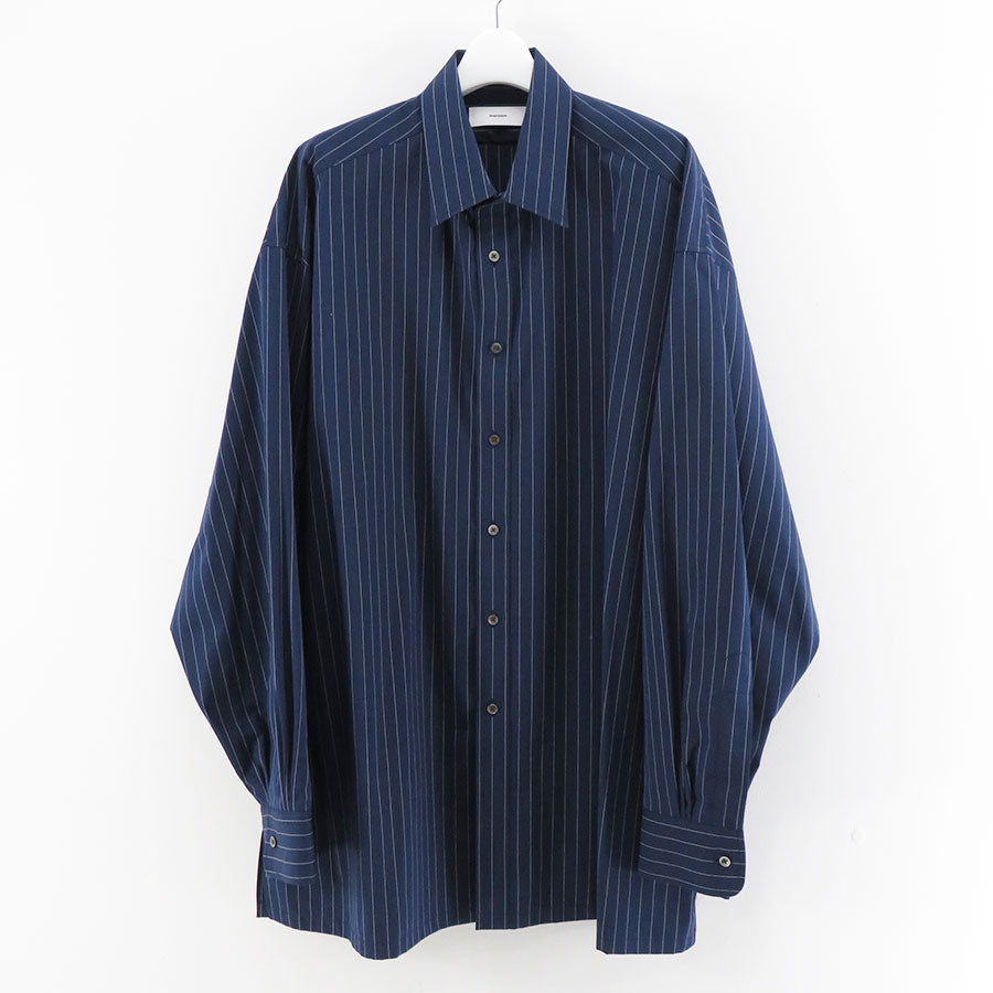 22aw graphpaper high count stripe shirts