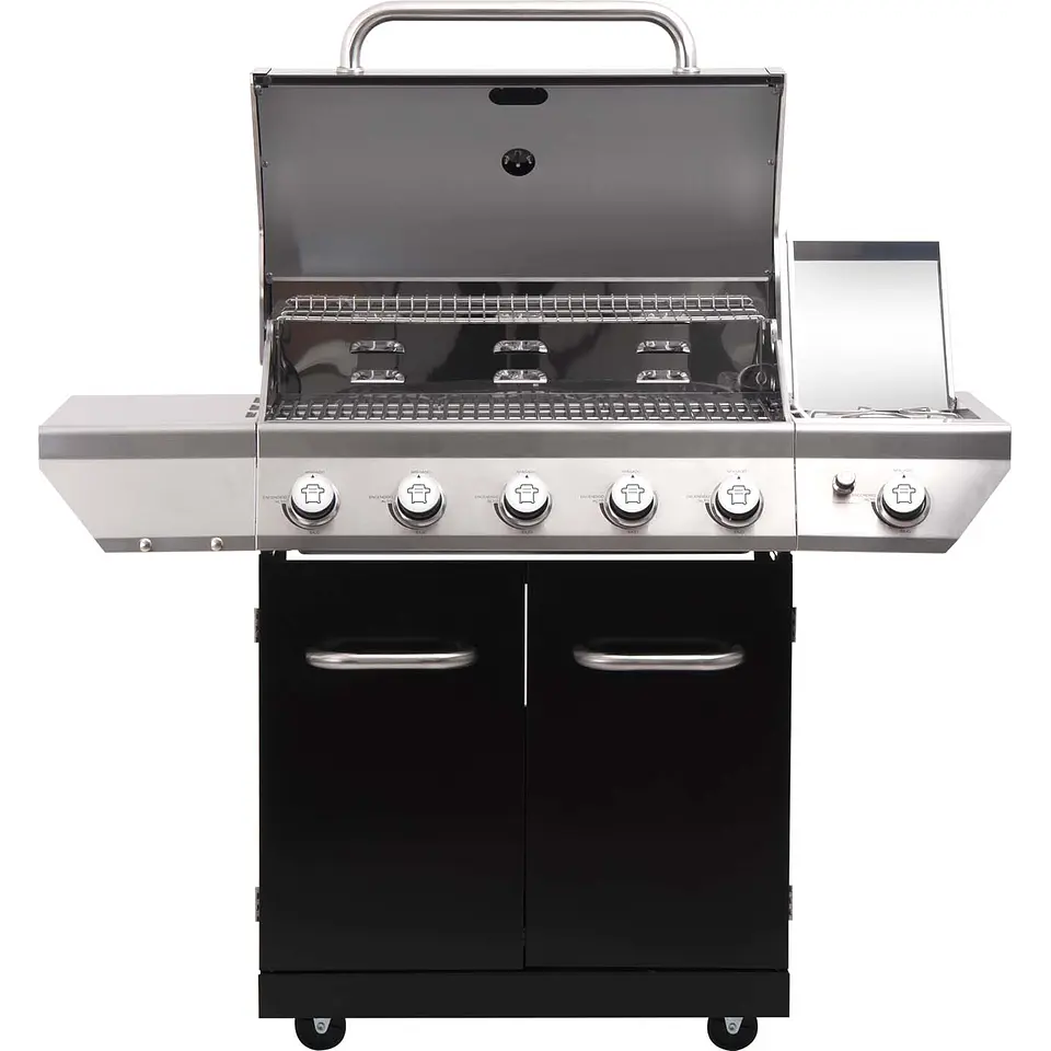 Parrilla a gas Bosca Black Premium 5Q+1
