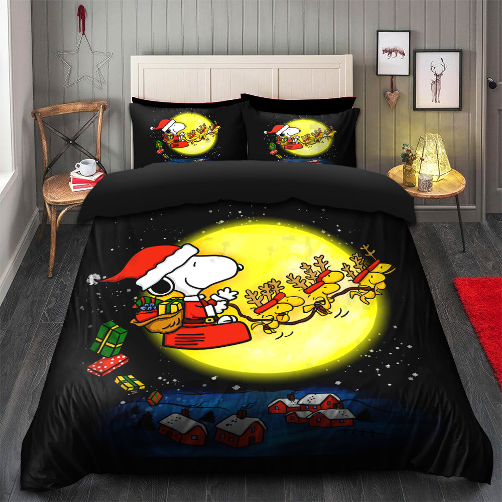 snoopy christmas duvet cover