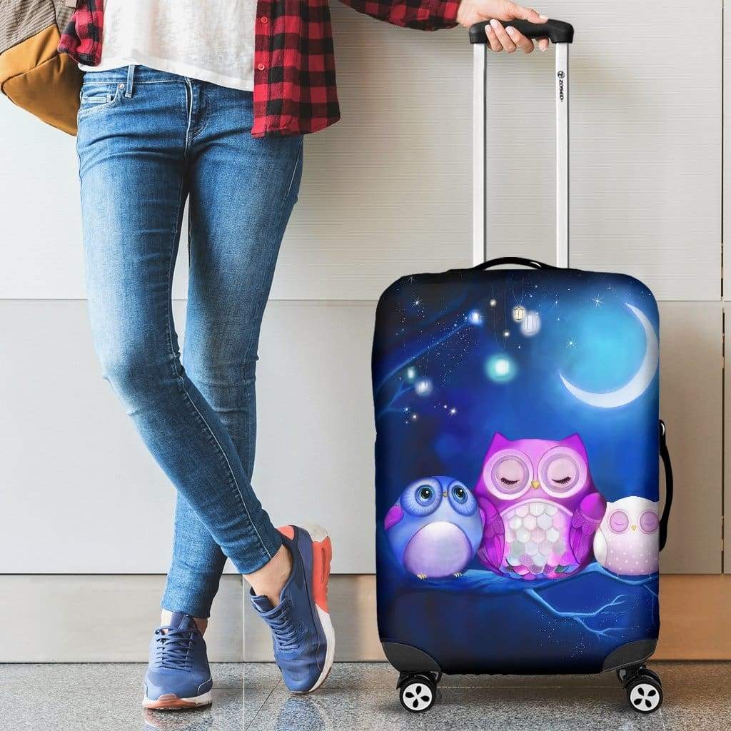 Mermaid Tail Travel Luggage Cover Suitcase Protector Washable Zipper Baggage Cover