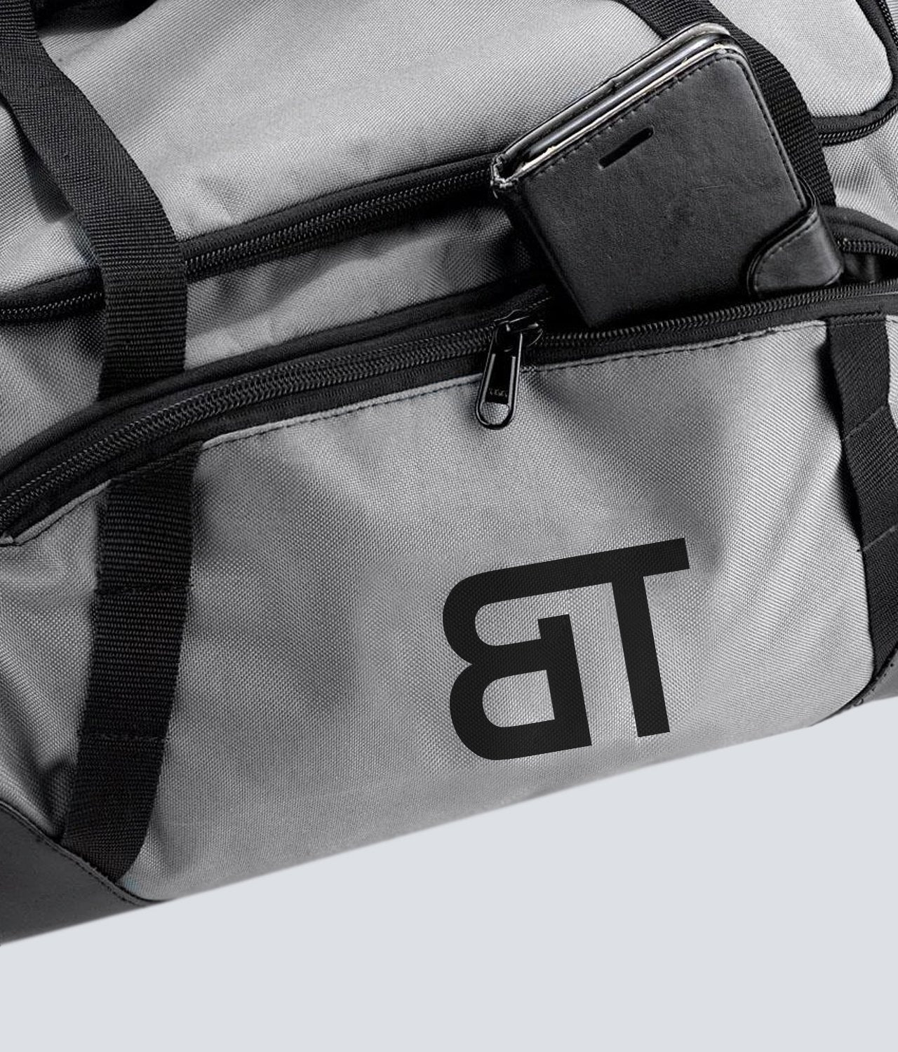 Born Tough KSA Highly Water-Resistant Gray Running Duffel Bag
