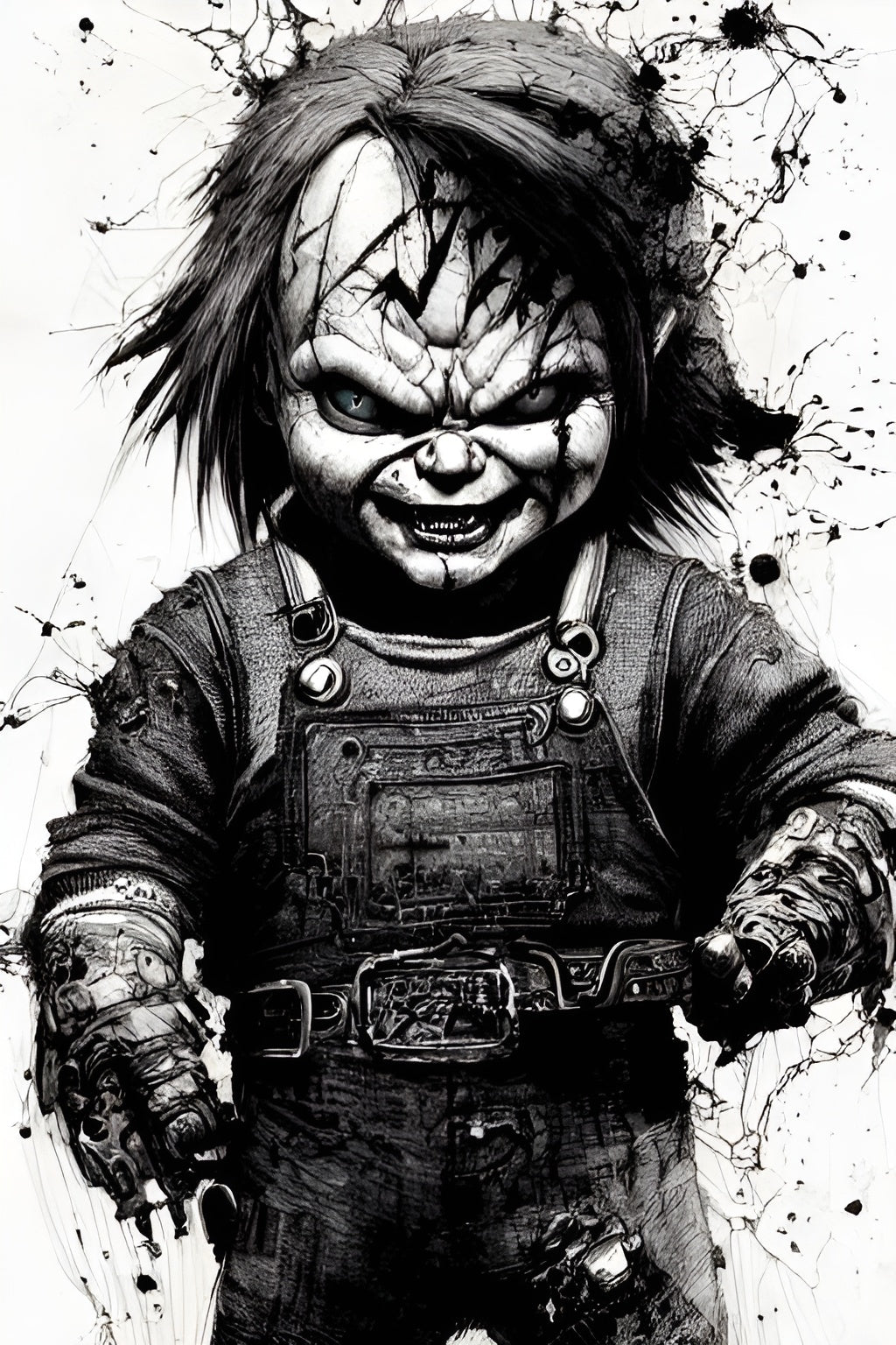 chucky drawings