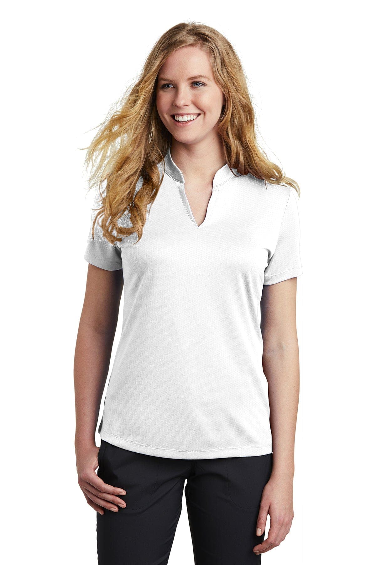 v neck dri fit womens