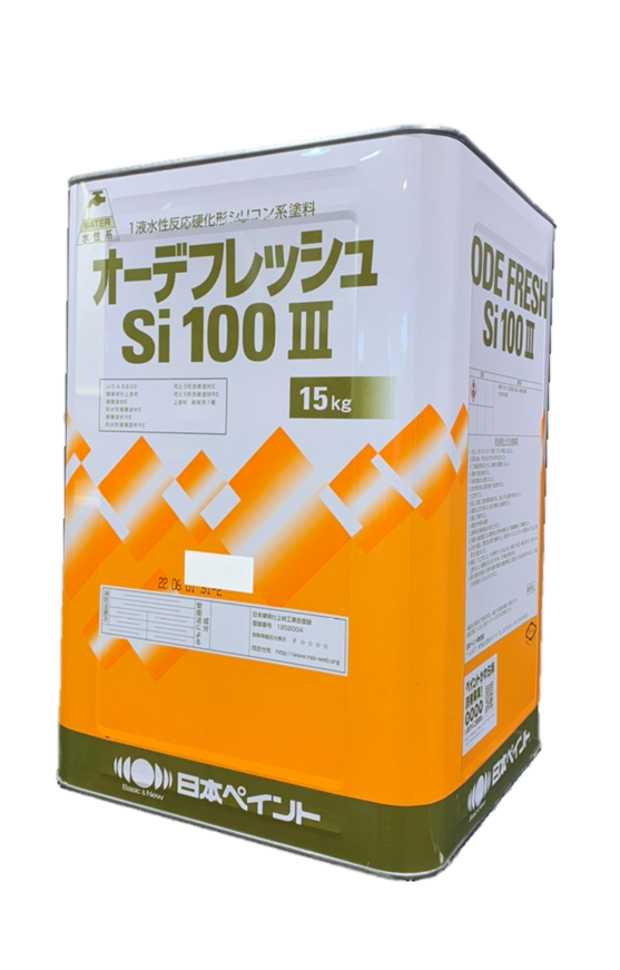 即発送可能】 日本ペイント オーデフレッシュSi100III ND-500 15kg 1液反応硬化形シリコン系塗料