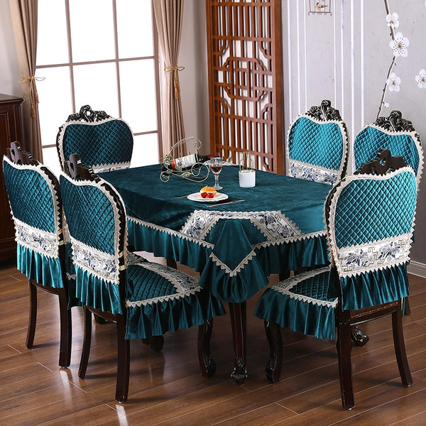 European-Style Cushion Cover Tablecloth Lace Luxury Cushion Table Chair Cover 