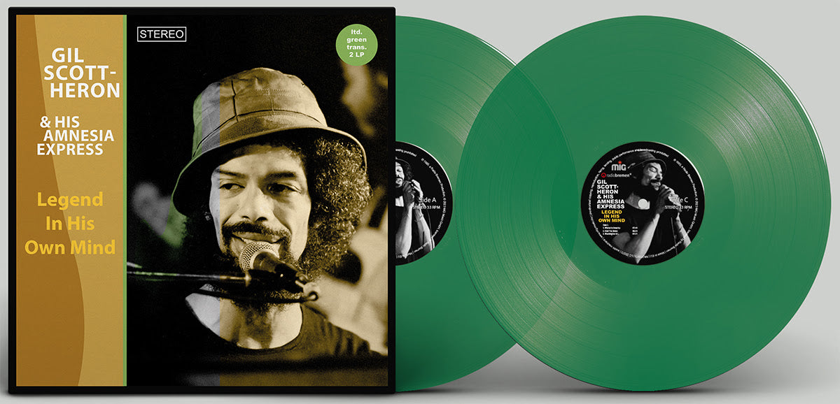 Gil Scott-Heron- Legend In His Own Mind (RSD Essential Translucent Green  Vinyl) (PREORDER)