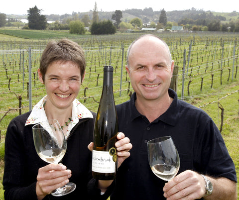 Daniel & Ursula Schwarzenbach, owners of Nelson's Blackenbrook Vineyard