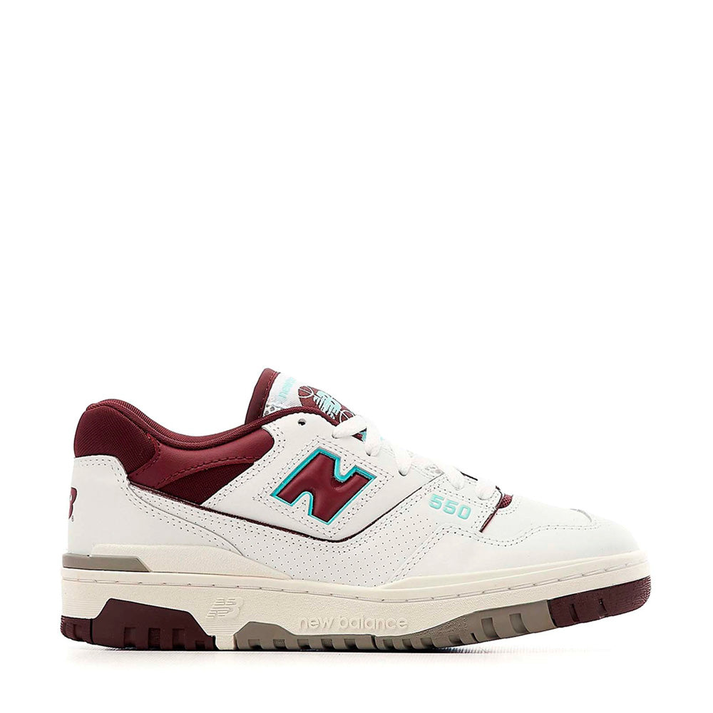 New Balance Burgundy Cyan