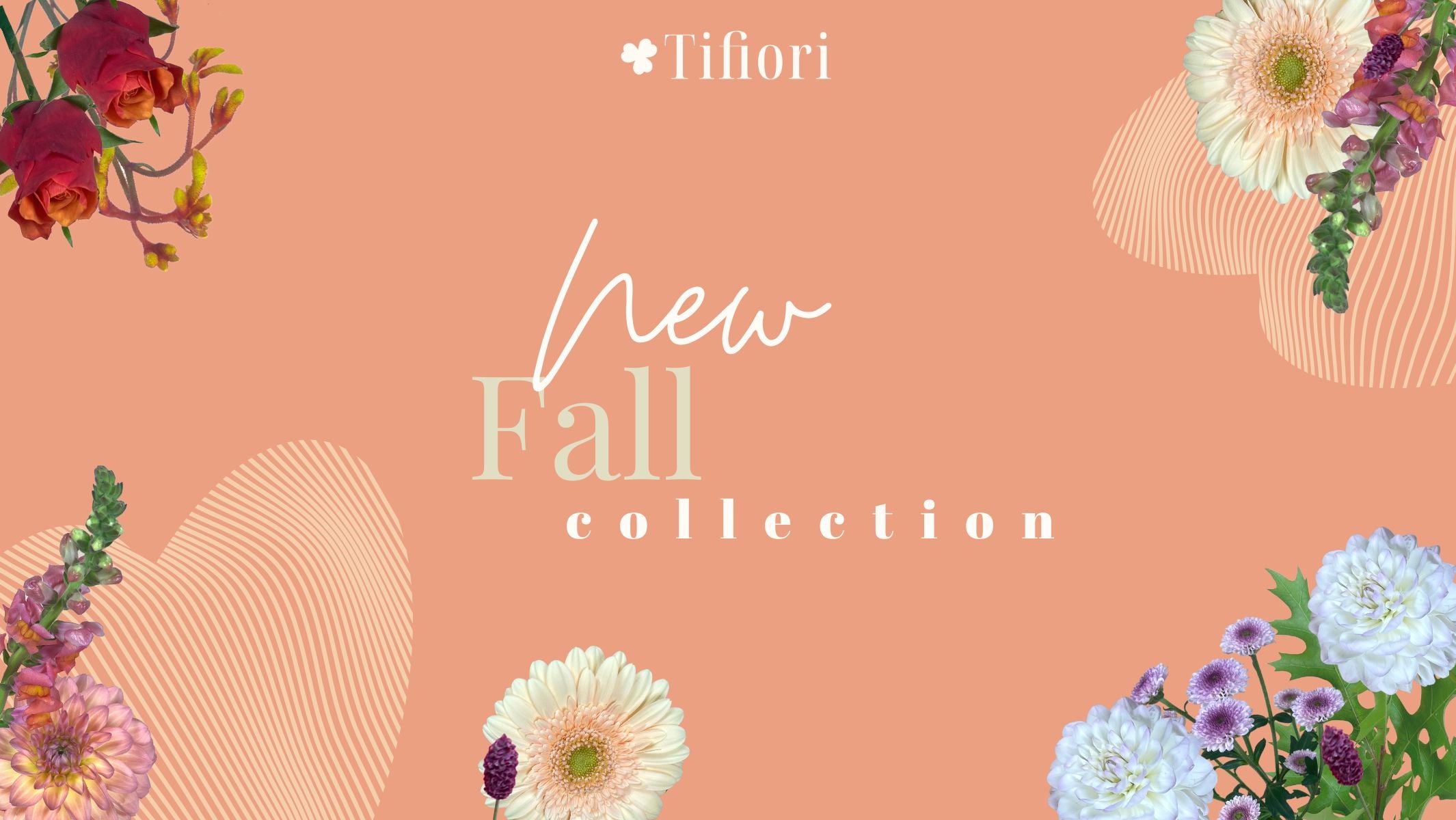 Fresh deco: Tifiori's vibrant fall florals
