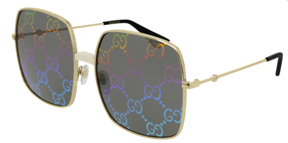 gucci reflective sunglasses