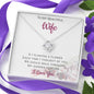 To My Beautiful Wife - Garden - Necklace