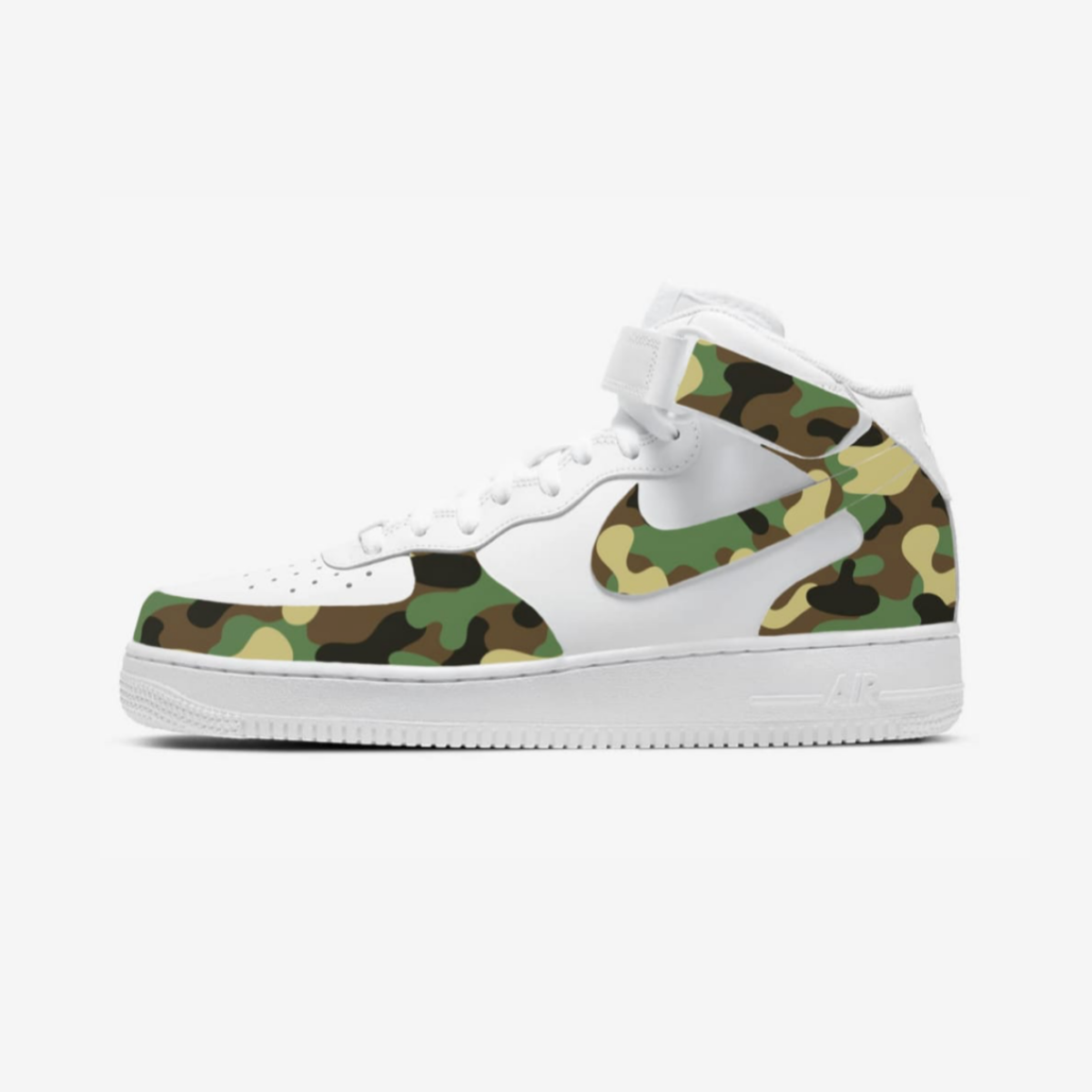 nike air force 1 mid id camo