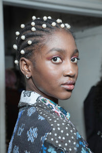 Backstage at the Jonathan Cohen FW20 Runway Show