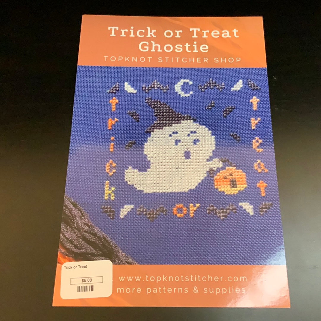 Trick or Treat Ghostie Riverview Stitching