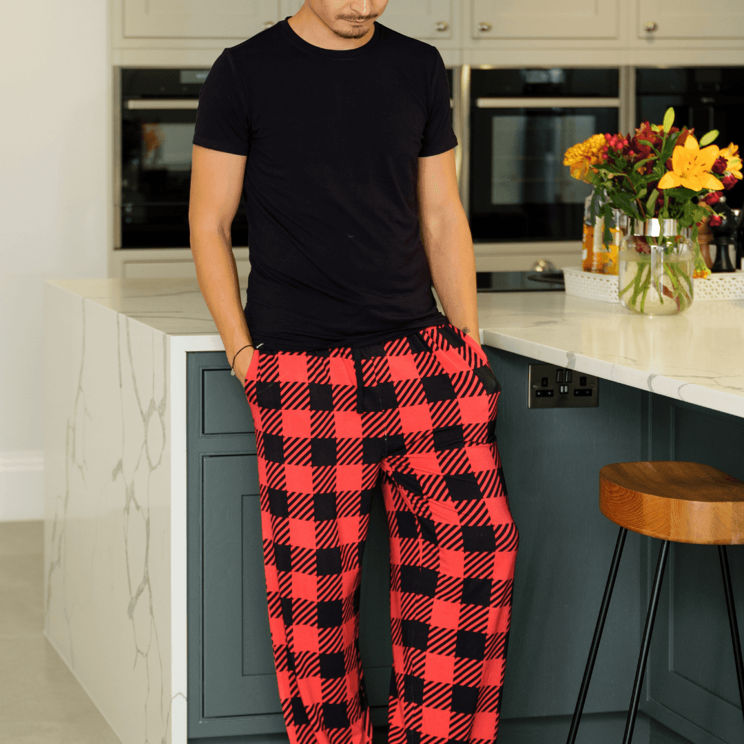 warrant Scold Back, back, back (part tartan pyjama bottoms men