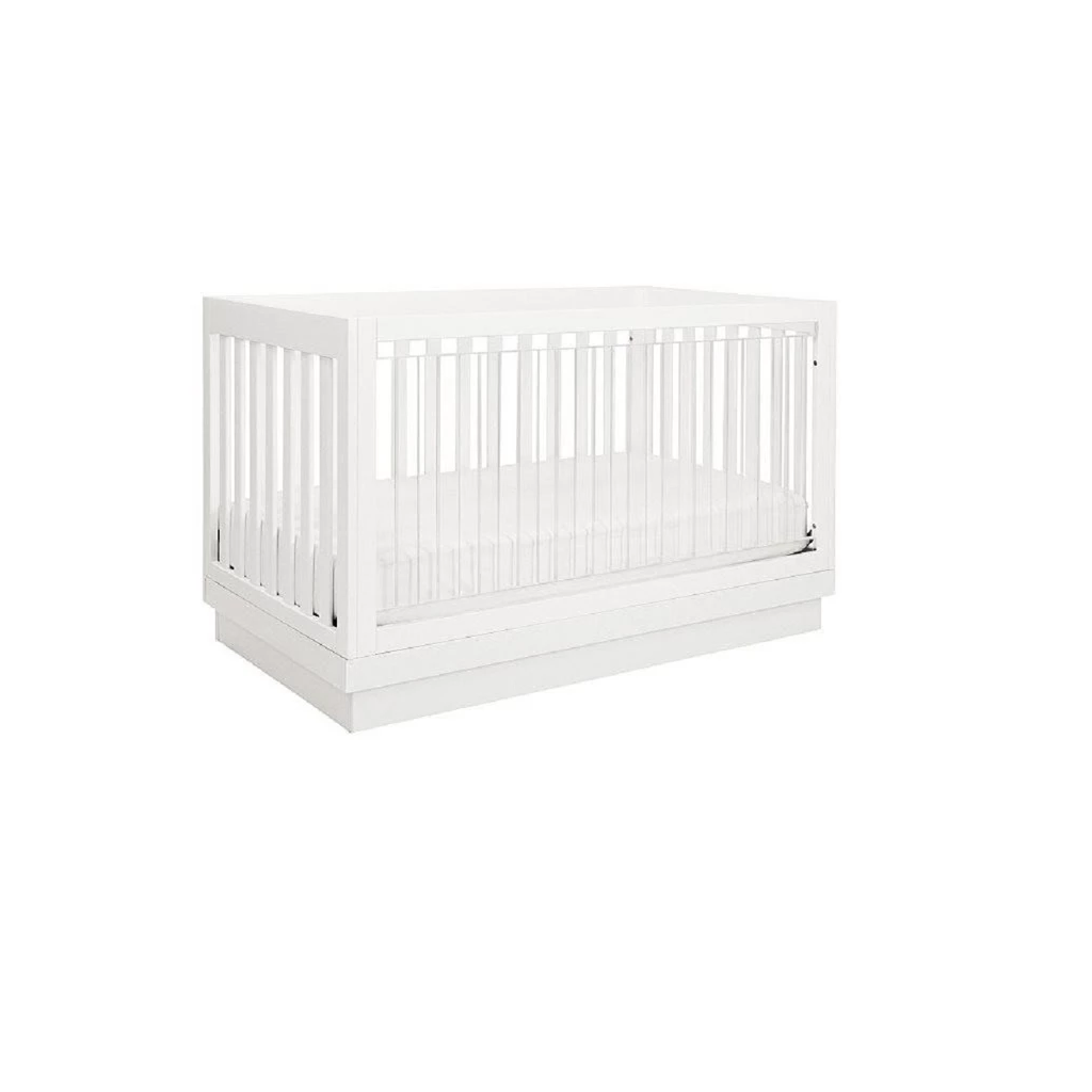 Babyletto Harlow 3 In 1 Convertible Crib In Acrylic White Base