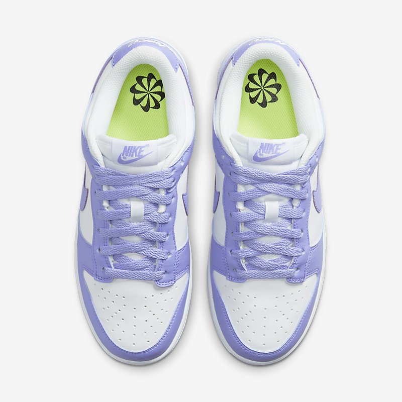 nike dunk low blue and purple