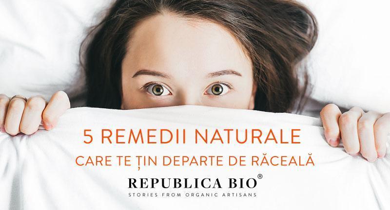 5 remedii naturale care te țin departe de răceală