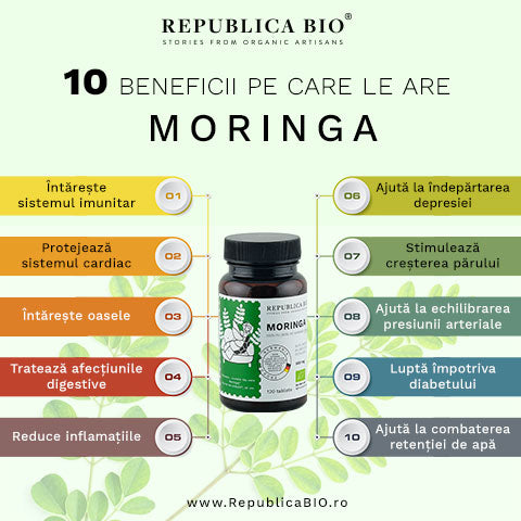 10 beneficii pe care le are Moringa - Republica BIO