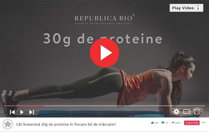30g de proteina - Video Republica BIO