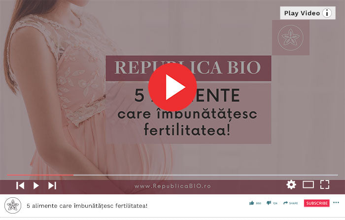 5 alimente care îmbunătățesc fertilitatea - Video Republica BIO