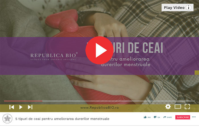 5 tipuri de ceai pentru ameliorarea durerilor menstruale - Video Republica BIO