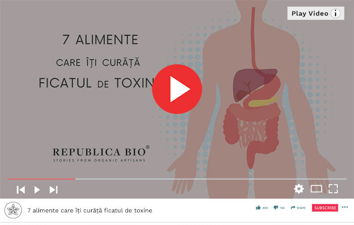 7 alimente care îți curăță ficatul de toxine - Video Republica BIO