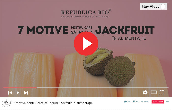 7 motive pentru care să incluzi Jackfruit în alimentație - Video Republica BIO