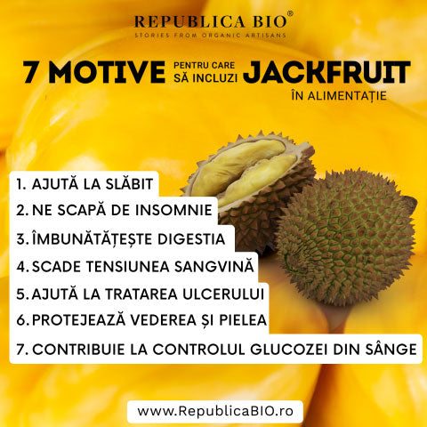 7 motive pentru care să incluzi Jackfruit în alimentație - Republica BIO