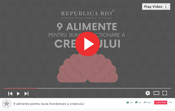 9 elemente pentru buna funcționarea a creierului - Video Republica BIO