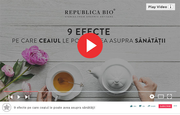 9 efecte pe care ceaiul le poate avea asupra sănătăţii - Video Republica BIO