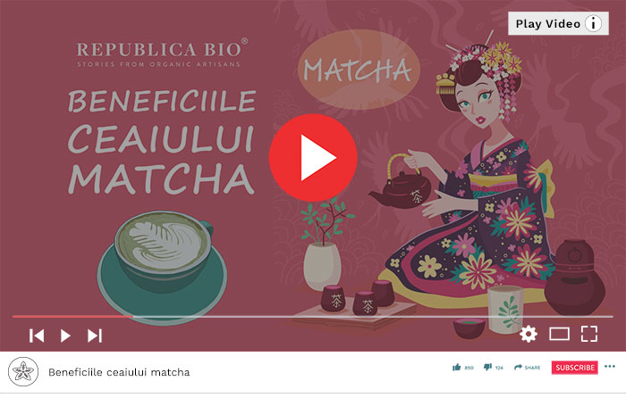Beneficiile ceaiului matcha - Video Republica BIO
