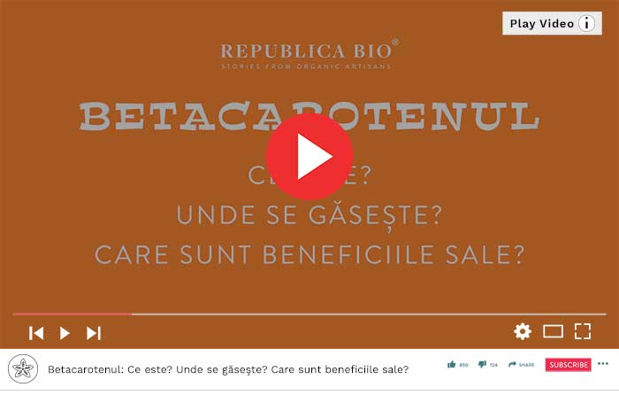 Betacarotenul- Video Republica BIO
