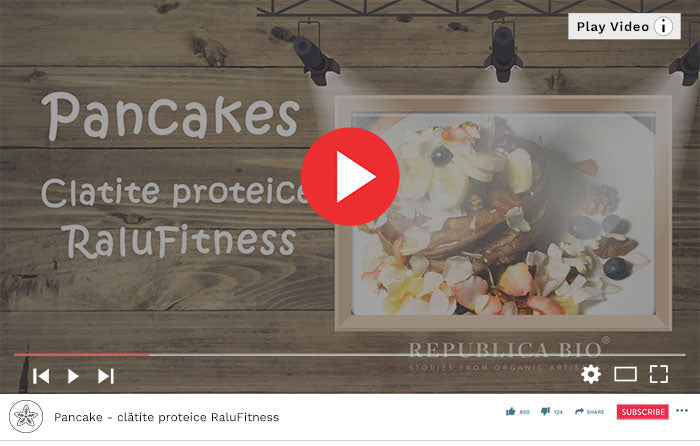 Pancakes - clătite proteice RaluFitness - Video Republica BIO