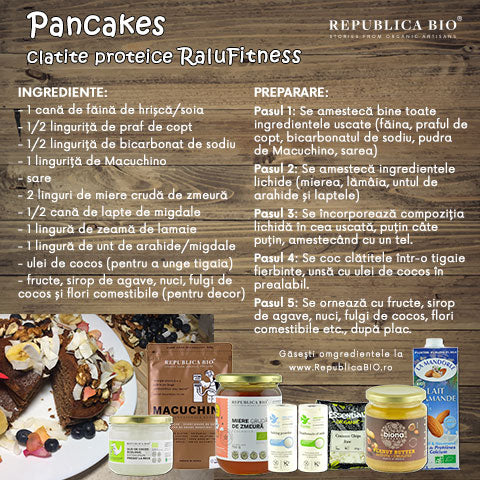 Pancake - clătite proteice RaluFitness - Republica BIO