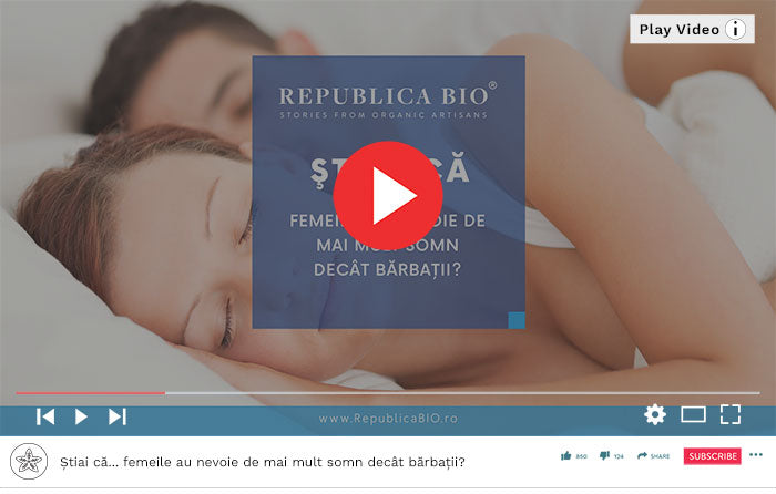femeile au mai multă nevoie de somn decât bărbații - Video Republica BIO