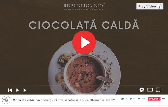 Ciocolata caldă din comerț - cât de sănătoasă e și ce alternative avem? - Video Republica BIO