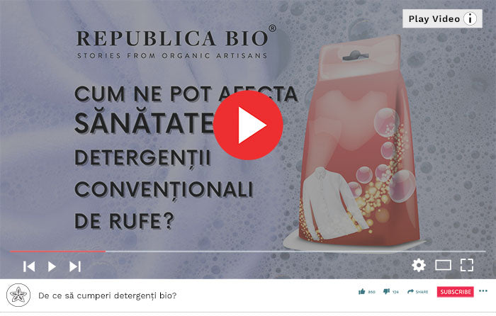 De ce să cumperi detergenți bio? - Video Republica BIO