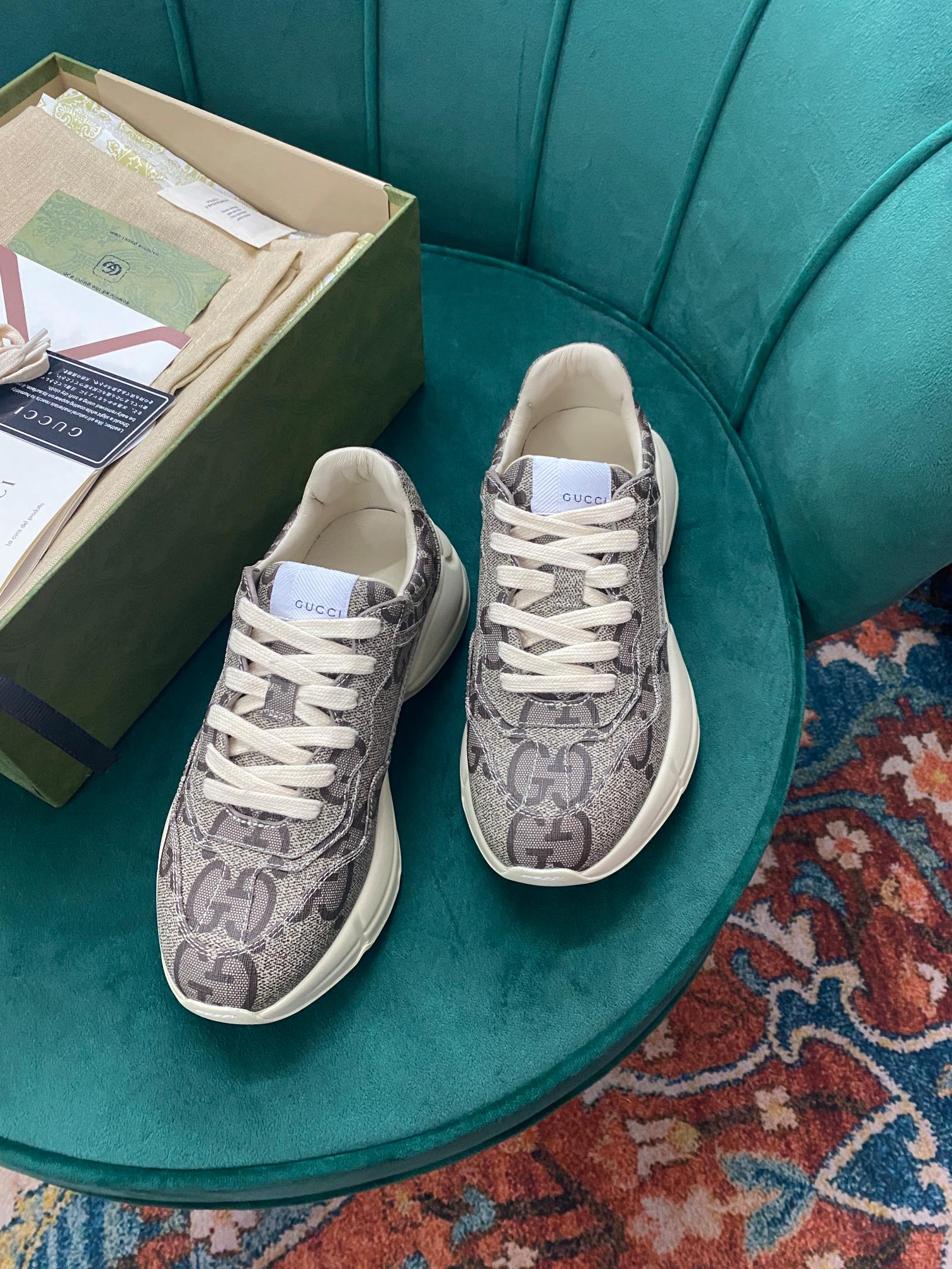 men's gucci 100 rhyton sneaker