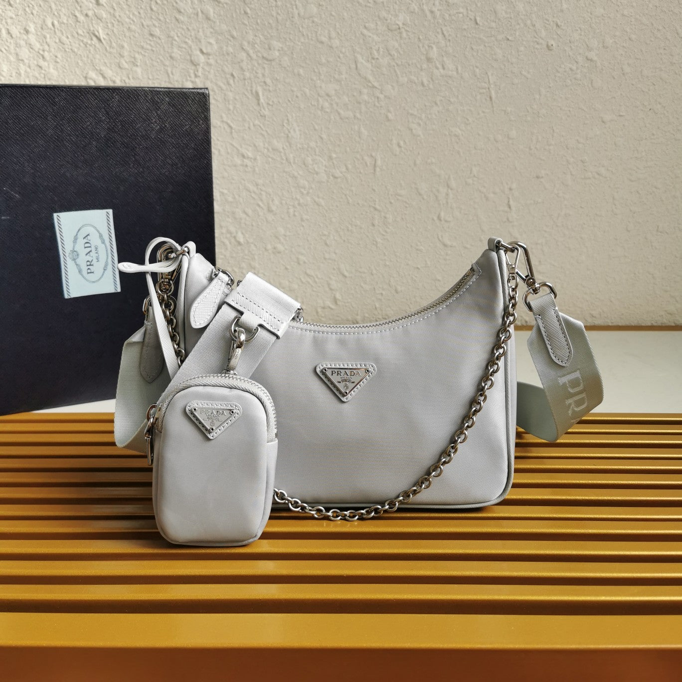 prada multi pochette re edition