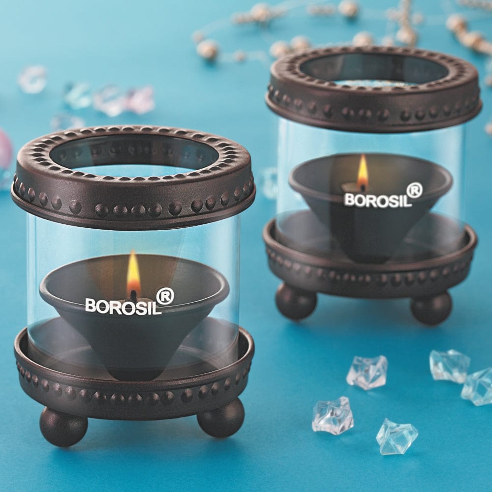 borosil diya set