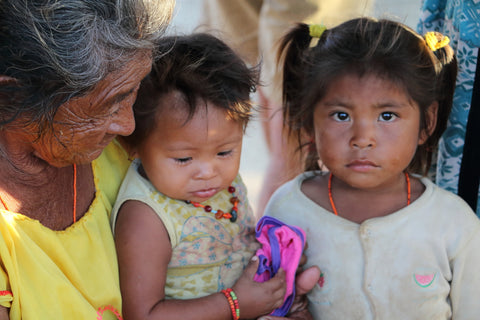 Wayuu children, taken by CASTELLANO