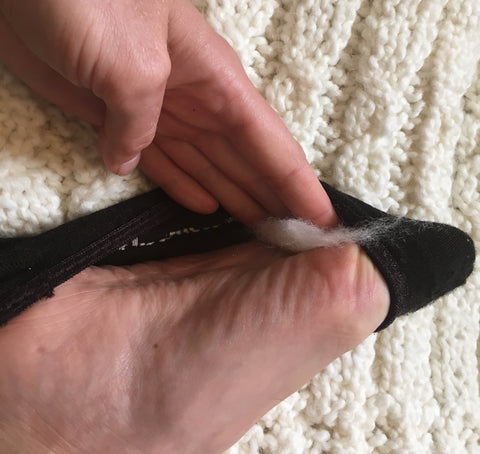How to prevent blisters on forefoot. How to prevent blisters on bottom of foot.