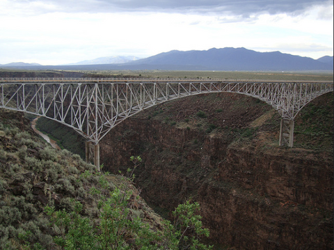 Rio Grand Gorge Bridge things to do in Taos New Mexico