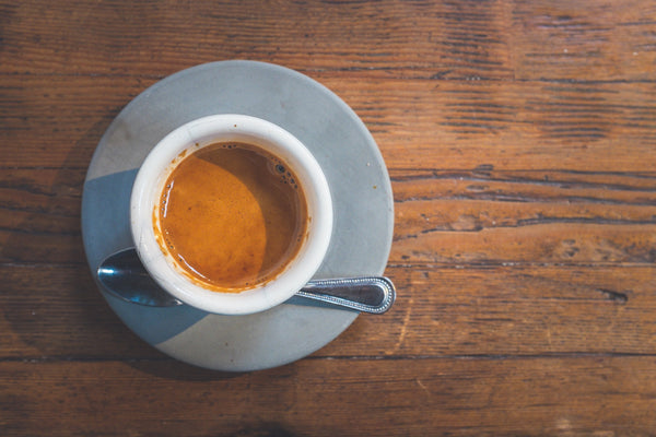 Espresso at cafe