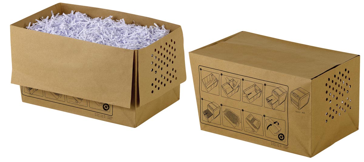 mate chef Besluit Rexel recycleerbare opvangzakken voor papiervernietiger 20 l, voor Aut –  Merken Distributie