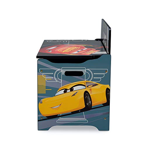 cars wooden toy box