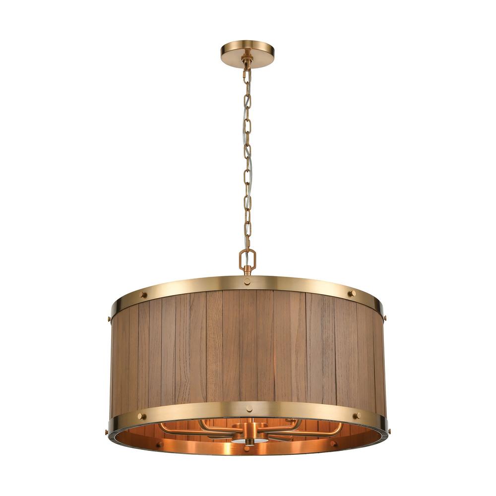 chandelier barrel shades