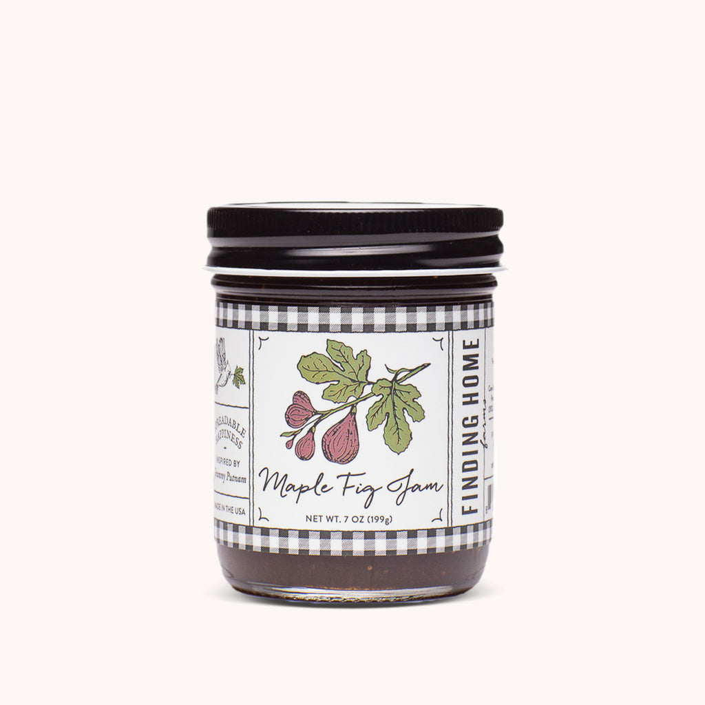 Maple Fig Jam - Homemade Jam Recipes